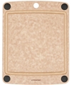 Epicurean All-in-One Natural Brown Cutting Board with Juice Groove 12 x 9