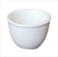 Ribbed Custard Cup