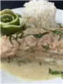 Green Curry Marinated Grilled Salmon