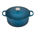 Deep Teal 7.25 quart Round Dutch Oven Signature