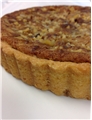 Banana Walnut Frangipane Tart