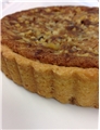 Banana Walnut Frangipane Tart