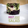 Roasted Beet-Goat Cheese Salad