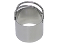 Stainless Straight-Edge Biscuit Cutter 2 inches