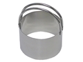 Stainless Straight-Edge Biscuit Cutter 2 1/3 inches