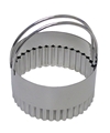 Stainless Fluted Biscuit Cutter 3.25 inches