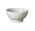 Copy of Porcelain Ribbed Bowl 8 ounces - White