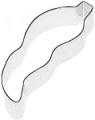 Chili Pepper Cookie Cutter - Large