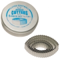 Cookie Cutter Set Football Fluted