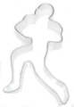 Football Player Cookie Cutter