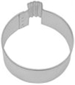 Christmas Ornament Cookie Cutter - Round
