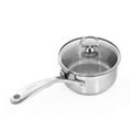 Chantal 1 quart Induction 21 Steel Sauce Pan with Lid