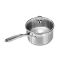 Chantal 2 quart Induction 21 Steel Sauce Pan with Lid
