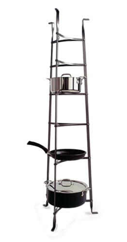 Enclume 8-Tier Hammered Steel Cookware Stand