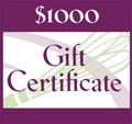 $1000 Gift Certificate