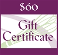 $60 Gift Certificate