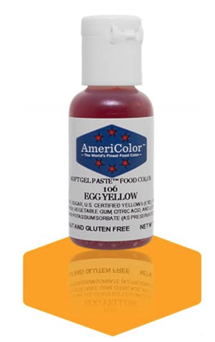 Gel Paste Food Coloring Egg Yellow