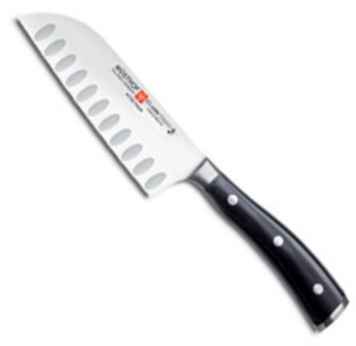 Wusthof Classic Hollow Edge Santoku Knife, 5