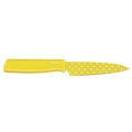 Paring Knife Nonstick - Yellow with White Polka Dots