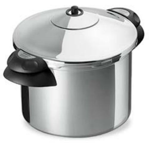 6-Quart Stainless Steel Pressure Cooker