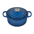 Marseille Blue 4.5 quart Round Dutch Oven Signature 