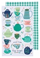 Now Designs Kitchen Towels - Perfect Cuppa - set of two