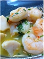 Shrimp and Scallop Scampi