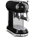 SMEG 1950s Retro Style Aesthetic Espresso Coffee Machine - Black