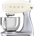 SMEG 1950s Retro Style Aesthetic Stand Mixer - Cream