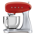 SMEG 1950s Retro Style Aesthetic Stand Mixer - Red