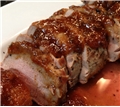 Smoked Pork Tenderloin with Ginger Molasses Barbecue Sauce