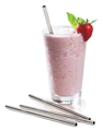 Straws - Stainless Steel set of 4