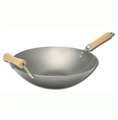 Wok 14 inches with Flat Bottom