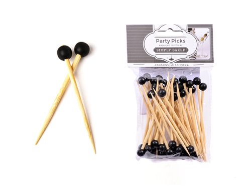 Party Picks with Black Ball