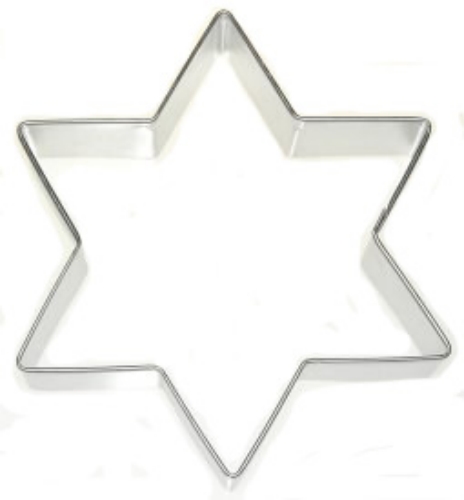 Star of David Cookie Cutter - Large