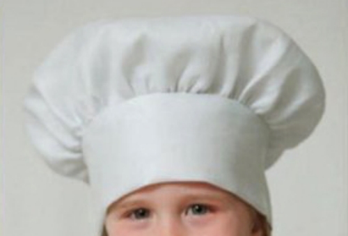 Child Size Chef Hat - White