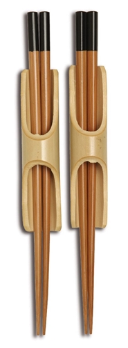 Chopsticks - 2 Pairs with Holders