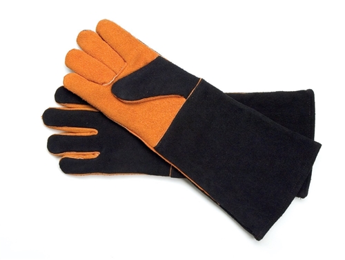 Barbecue Grill Gloves - Suede - Extra Long