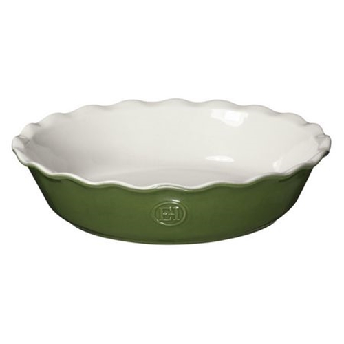 Spring Pie Dish 9&quot; (Green)
