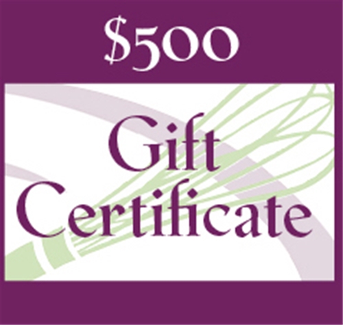 $500 Gift Certificate