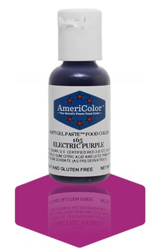 Gel Paste Food Coloring Electric Purple