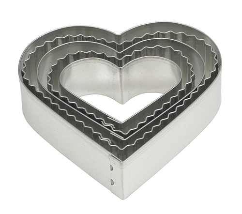 Cookie Cutter Set Hearts