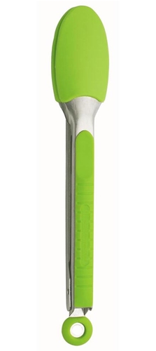 9&quot; Locking Tongs Silicone - Green by Messermeister