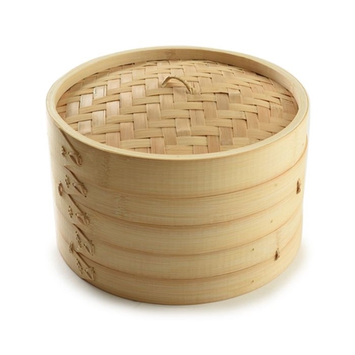 Bamboo Steamer - 2 Tier with Lid
