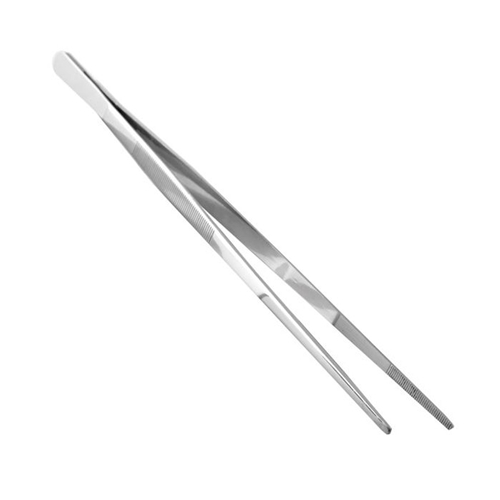 12&quot; Plating/Saute/Toast Tongs - Stainless Steel