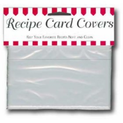 3x5 Recipe Card Protectors - Pack of 24
