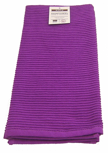 Ripple Dish Towel - Purple