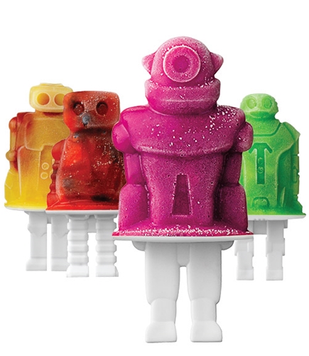 Ice Pop Molds - Robots
