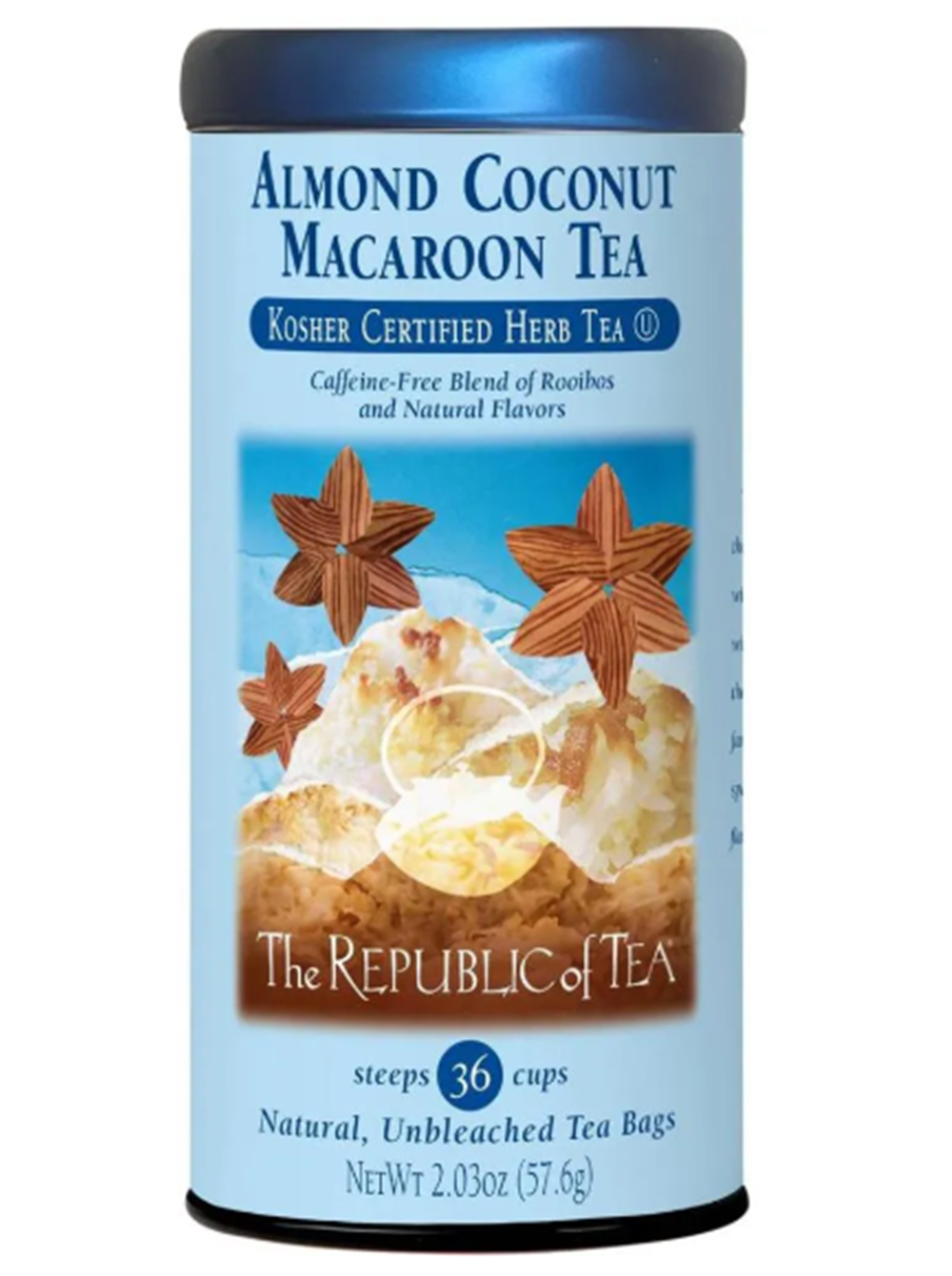 Kosher Almond Coconut Macaroon Tea Bags