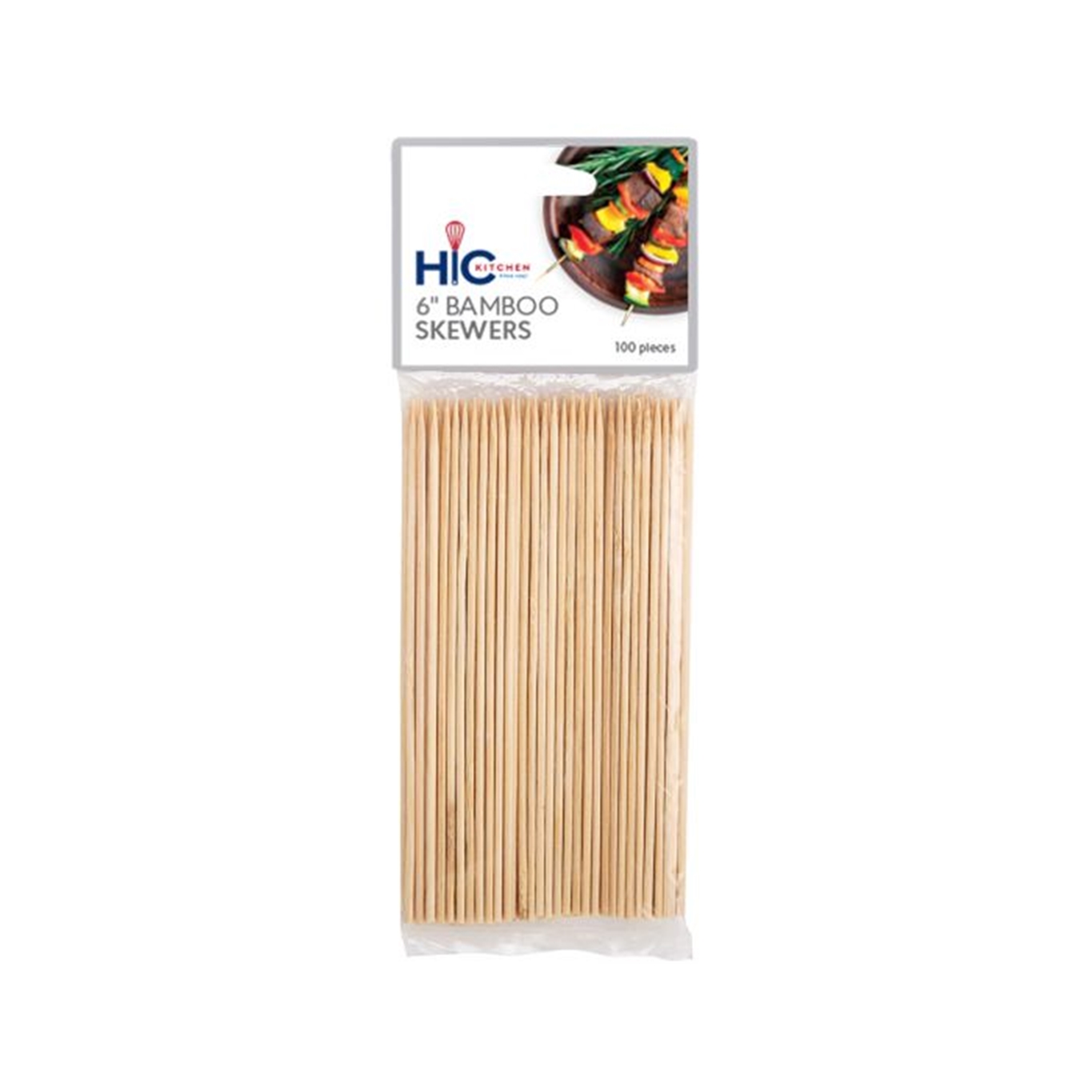 6" Wood Skewers